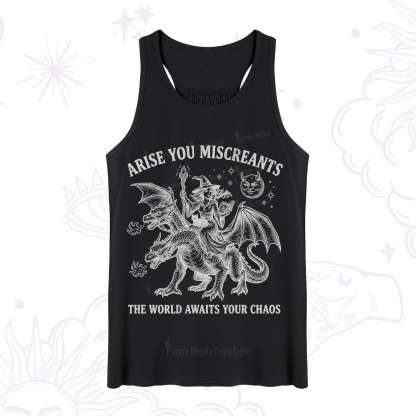 Purplehecate Arise You Miscreants Chaos Rider Witch Tank