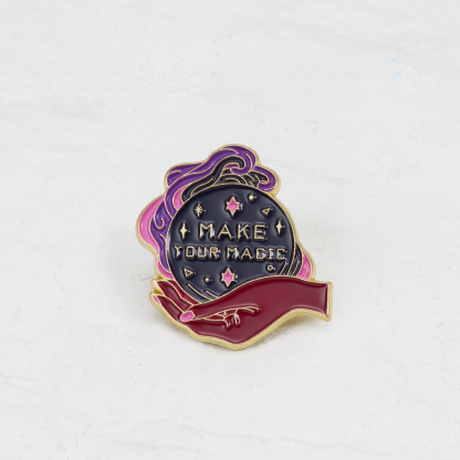 Purplehecate Make Your Magic Pin