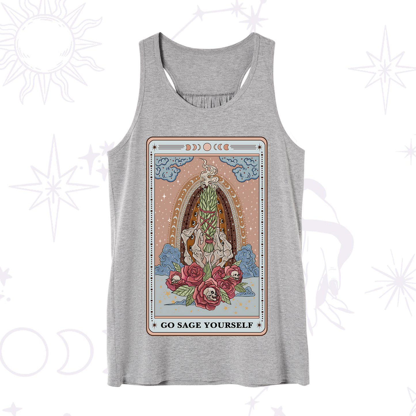 Purplehecate The Go Sage Yourself Tarot Tank