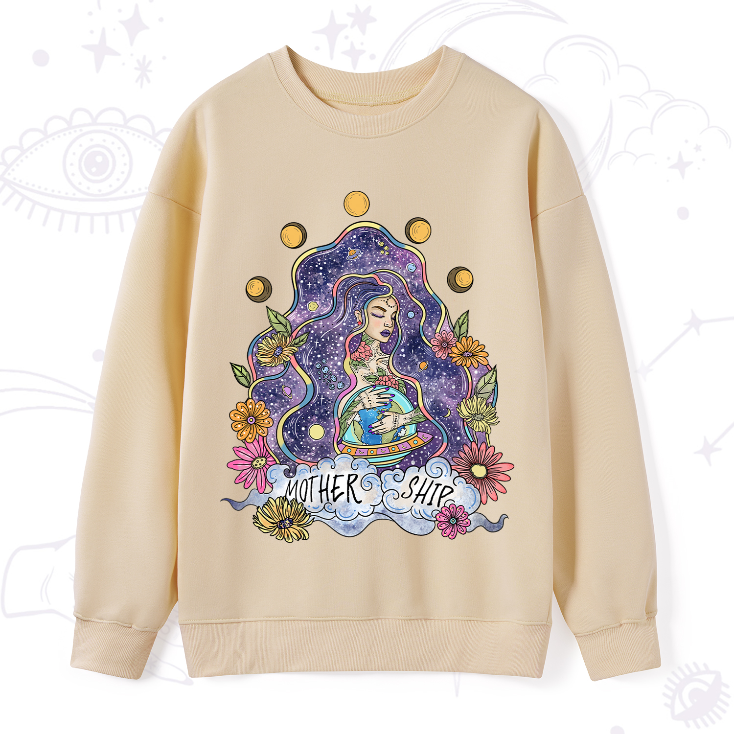 Purplehecate Mother Ship Sweatshirt