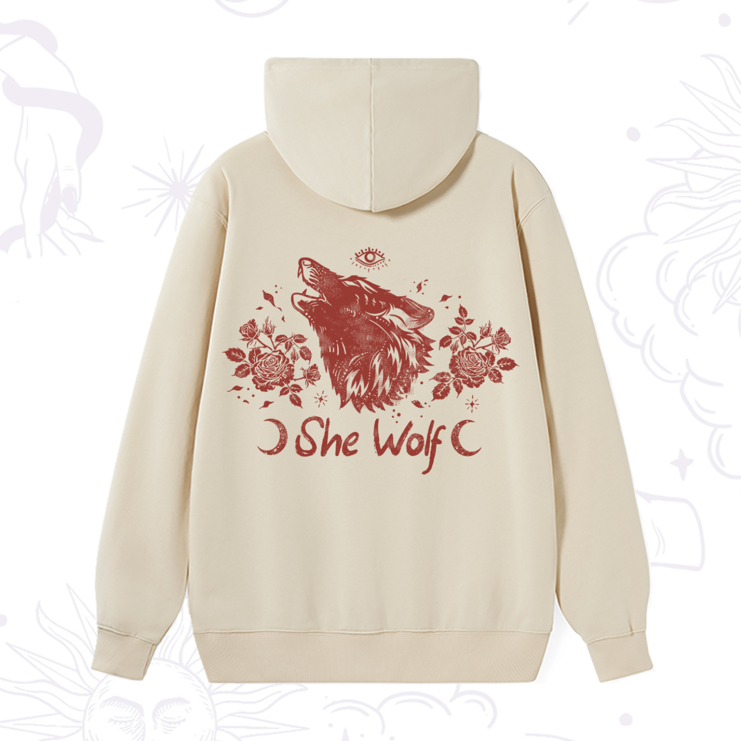 Purplehecate She Wolf Hoodie