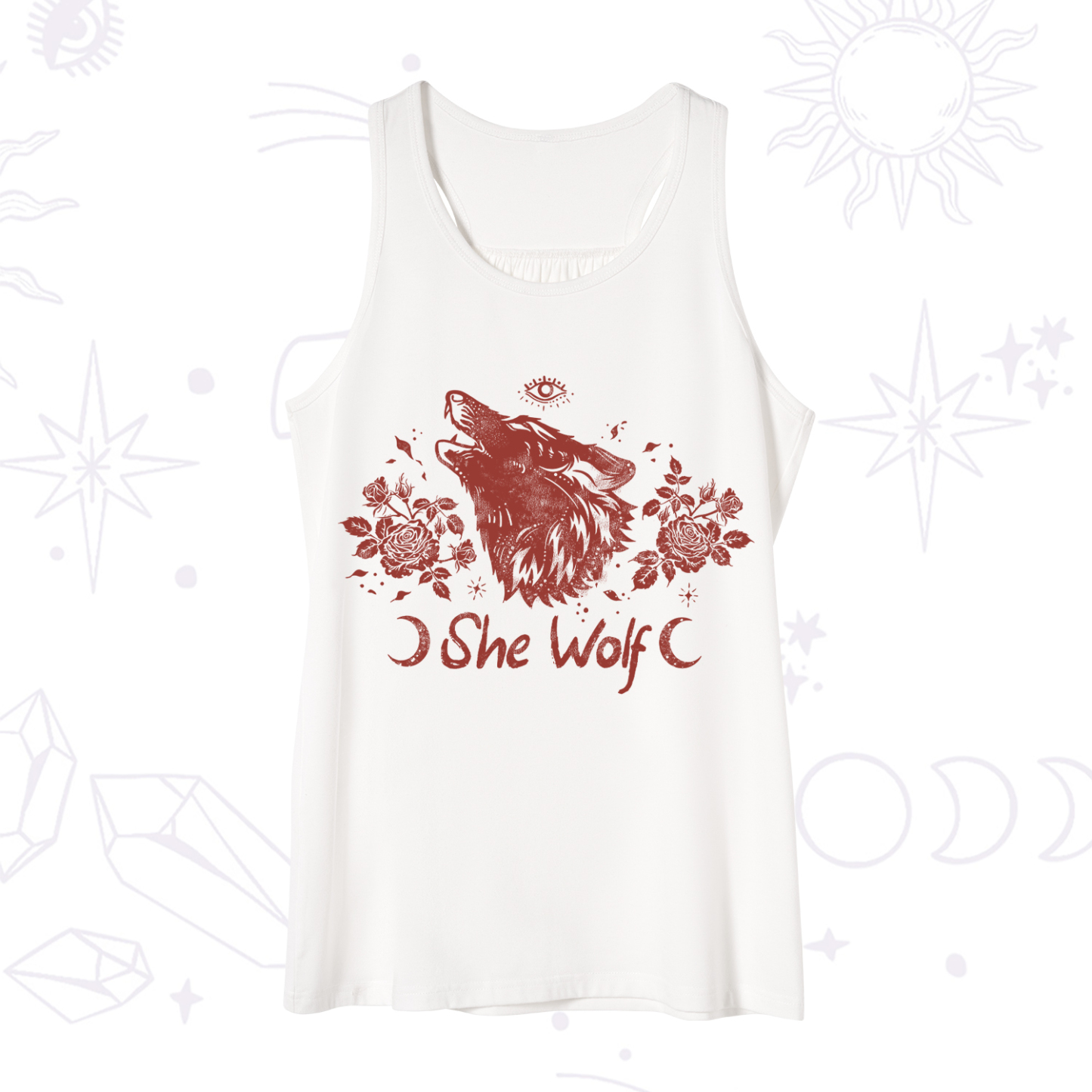 Purplehecate She Wolf Tank