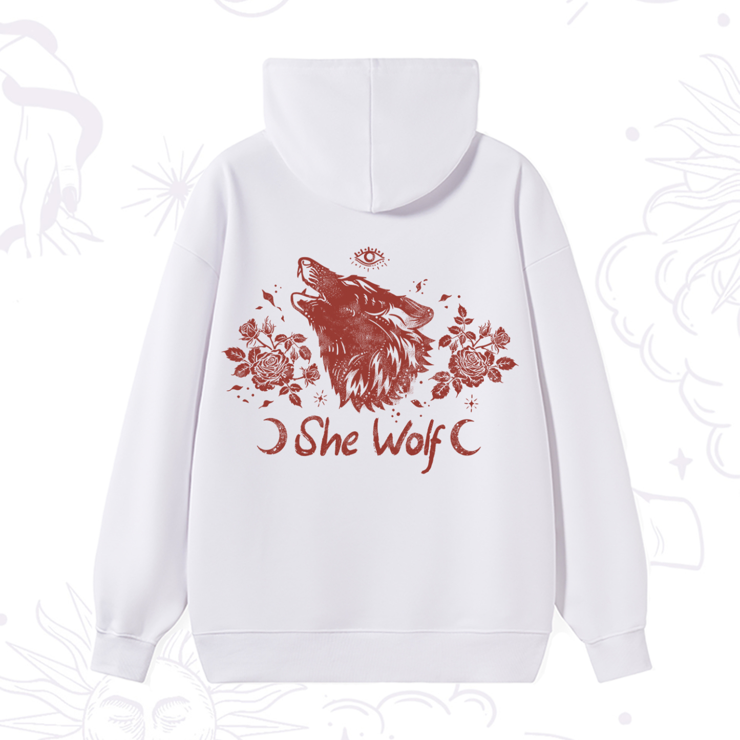 Purplehecate She Wolf Hoodie