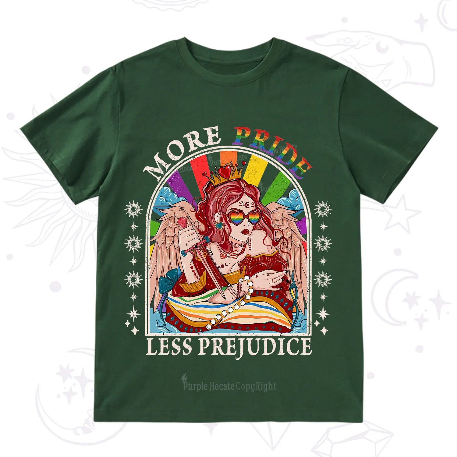 Purplehecate More Pride Less Prejudice T-Shirt