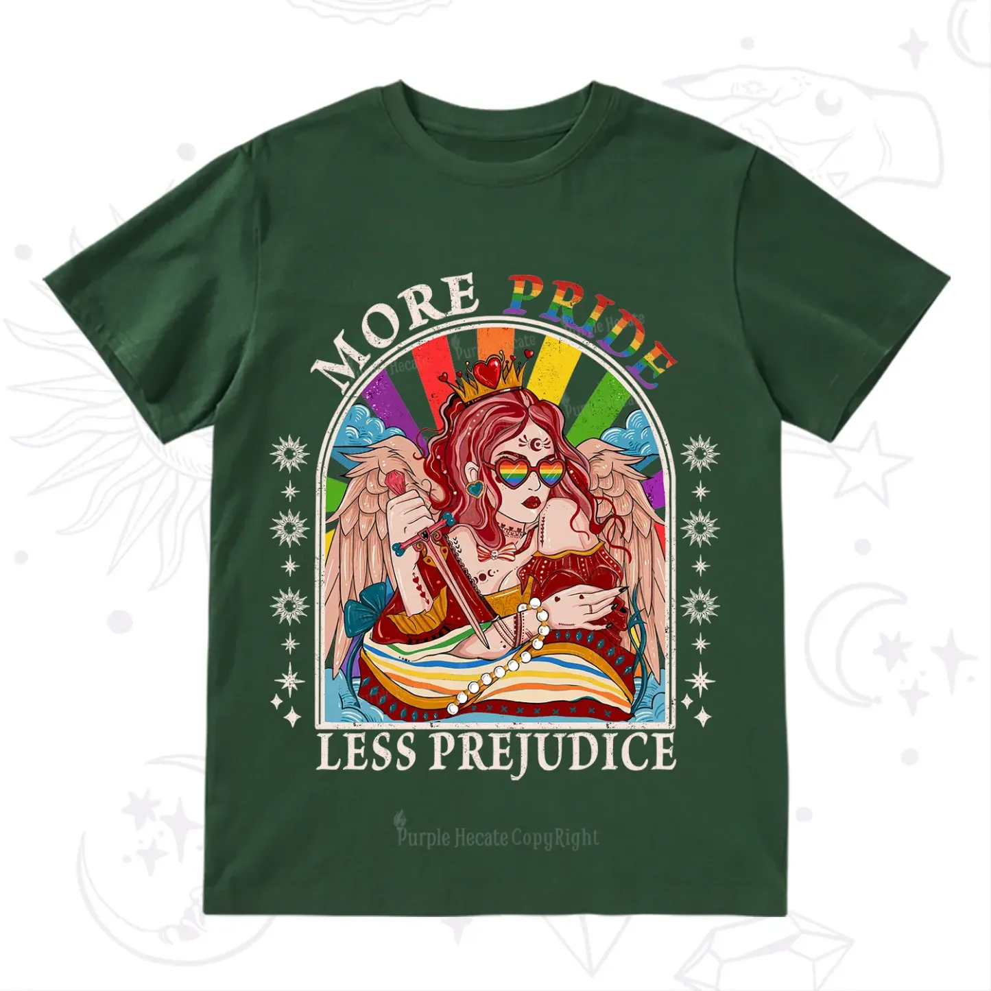 Purplehecate More Pride Less Prejudice T-Shirt