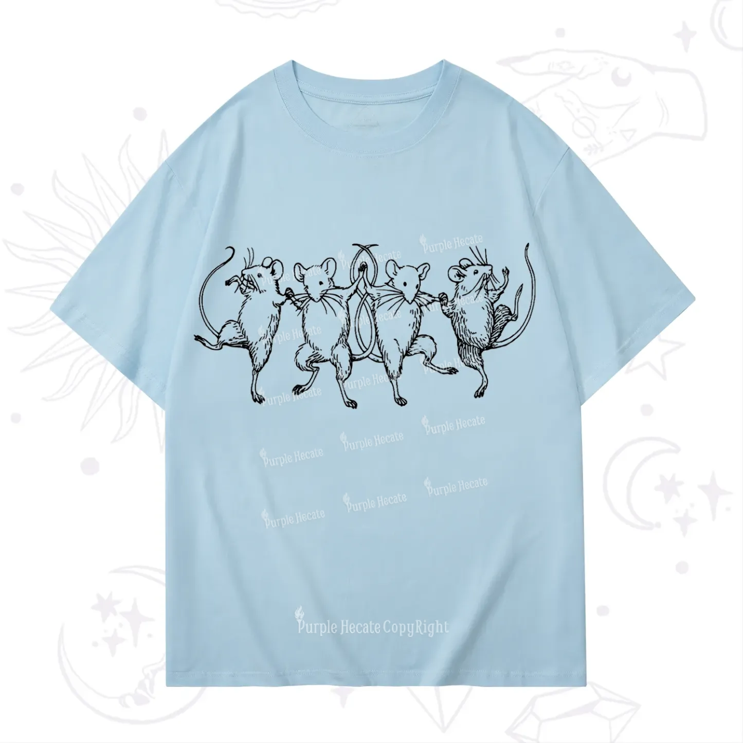 Purplehecate Dancing Rats T-Shirt