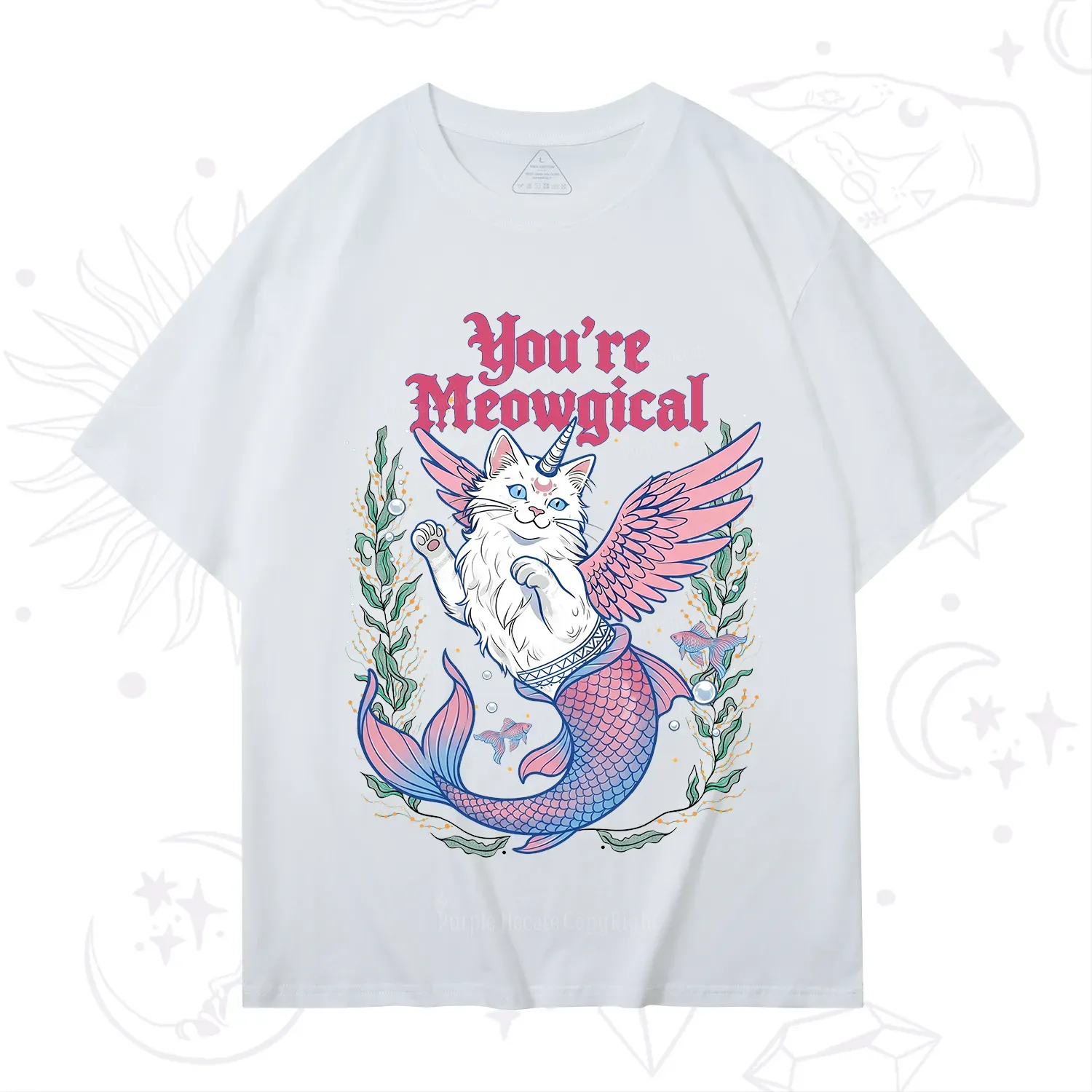 Purplehecate You're Meowgical T-Shirt
