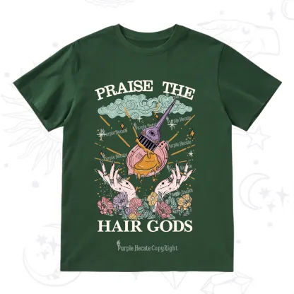 Purplehecate Praise The Hair Gods T-Shirt