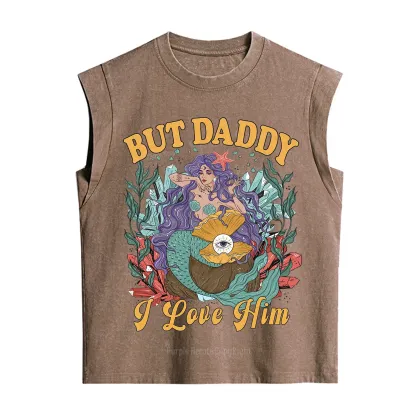 Purplehecate But Daddy I Love Him Vintage Washed Tank