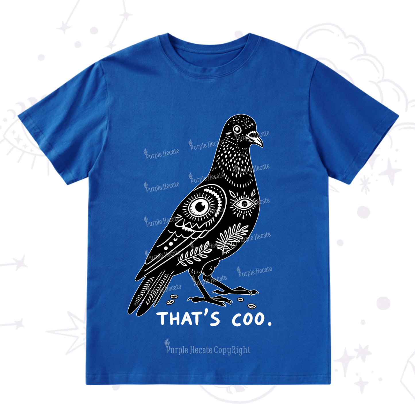 Purplehecate That's Coo Pigeon T-Shirt