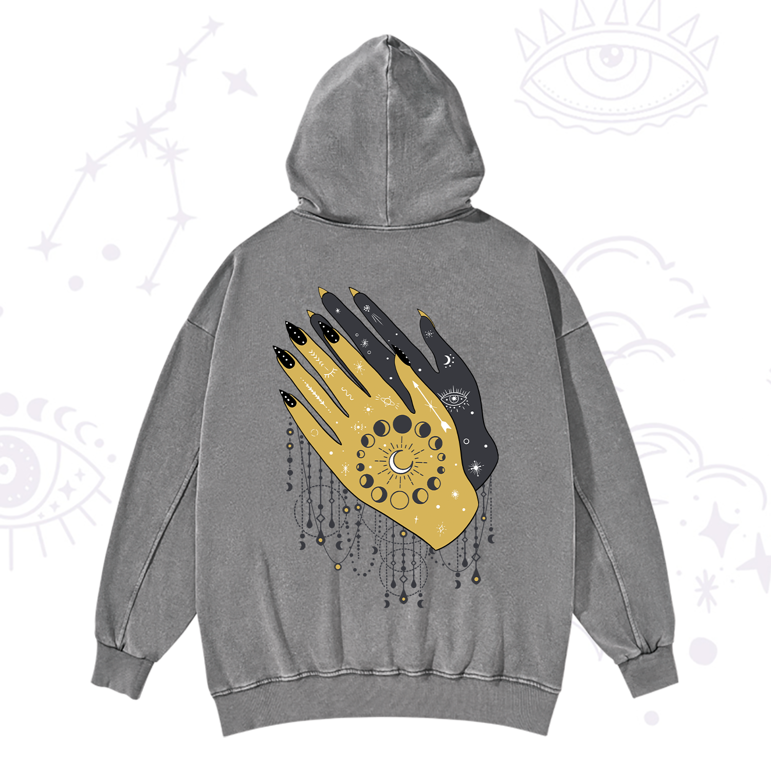 Purplehecate Wash Your Hands Washed Hoodie
