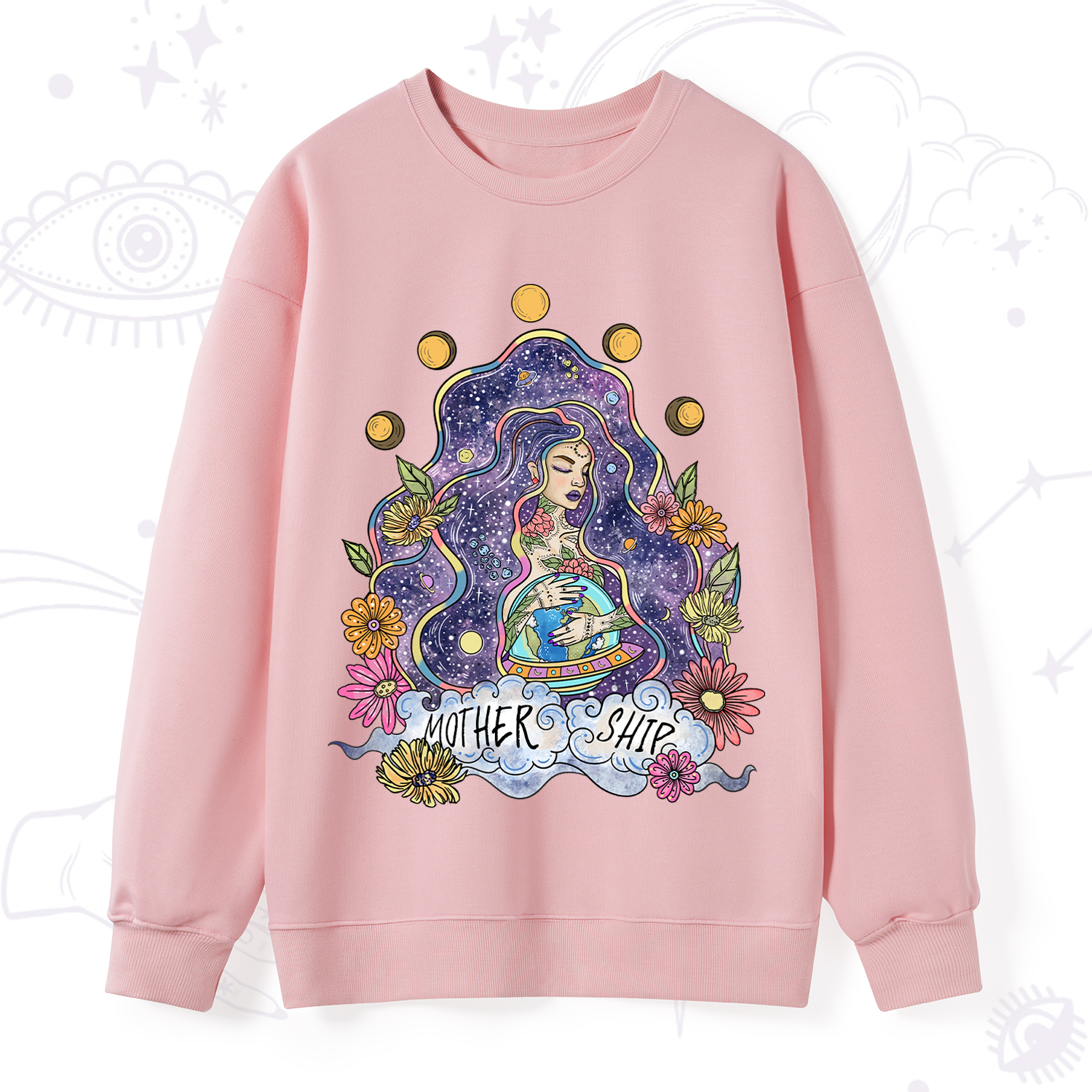 Purplehecate Mother Ship Sweatshirt