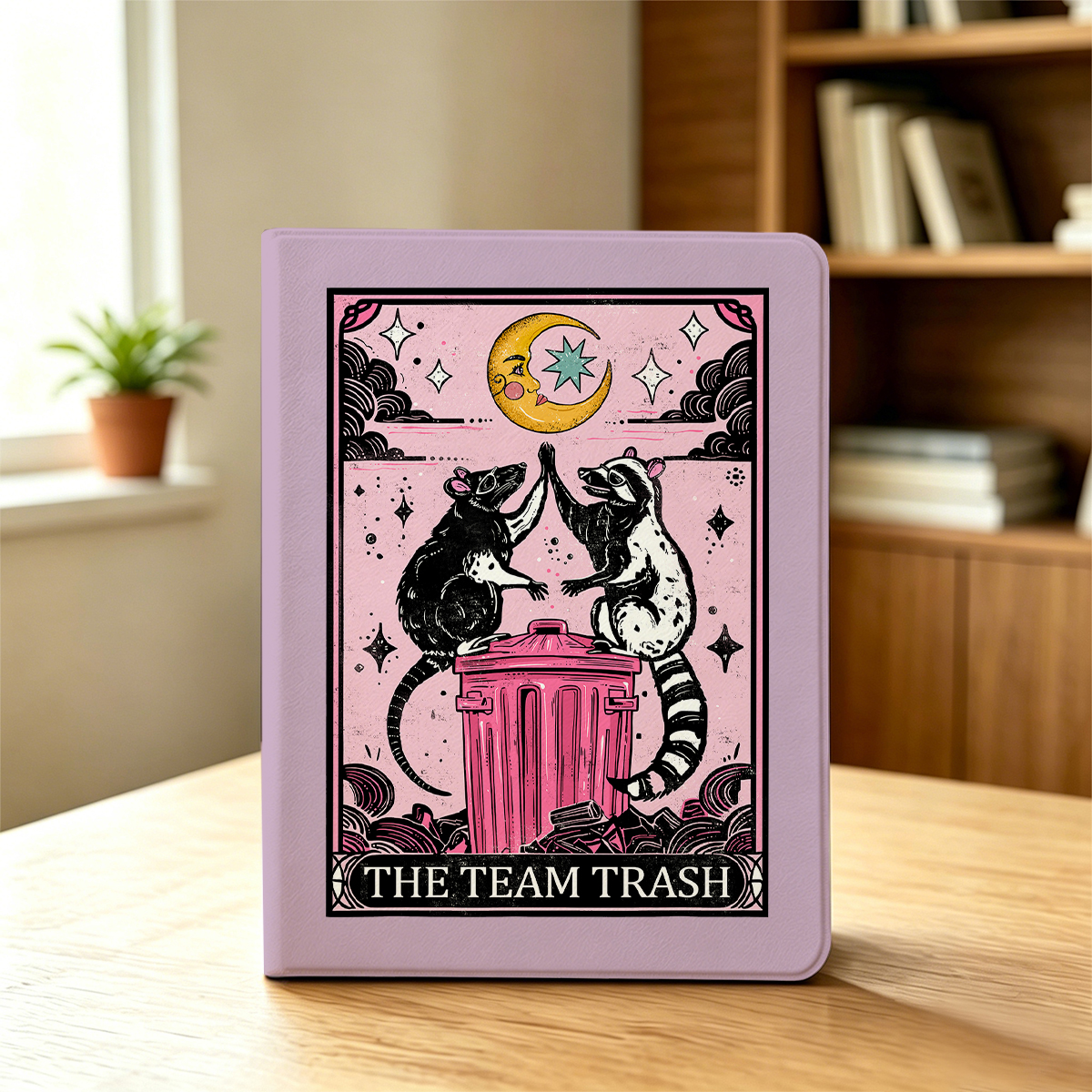 Purplehecate The Team Trash Opossum Tarot iPad Case