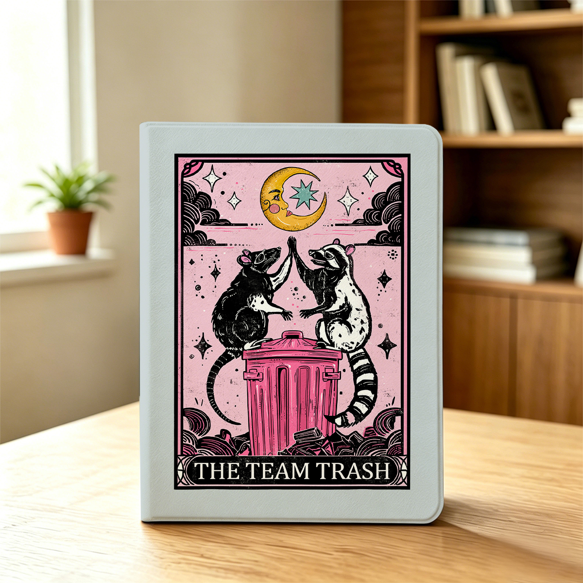 Purplehecate The Team Trash Opossum Tarot iPad Case