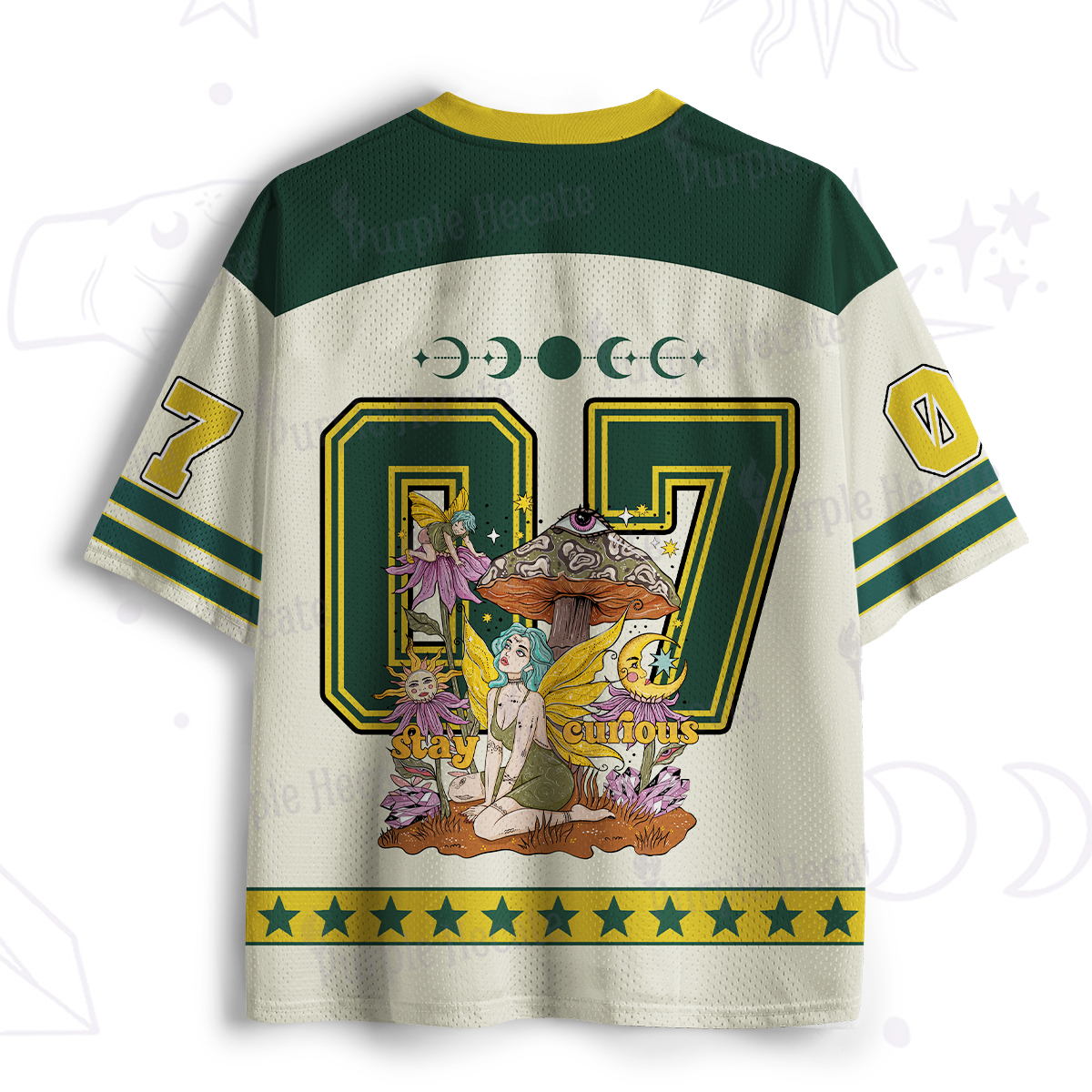 Purplehecate Stay Curious Mesh Jersey