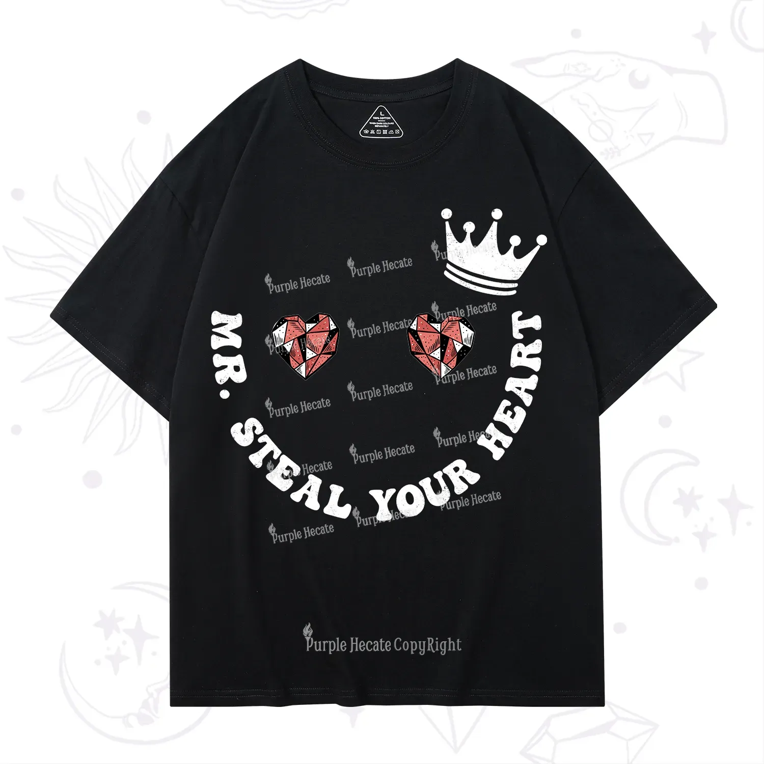 Purplehecate Mr Steal Your Heart Valentine T-Shirt