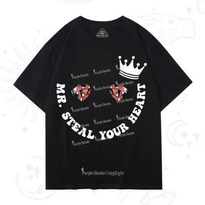 Purplehecate Mr Steal Your Heart Valentine T-Shirt