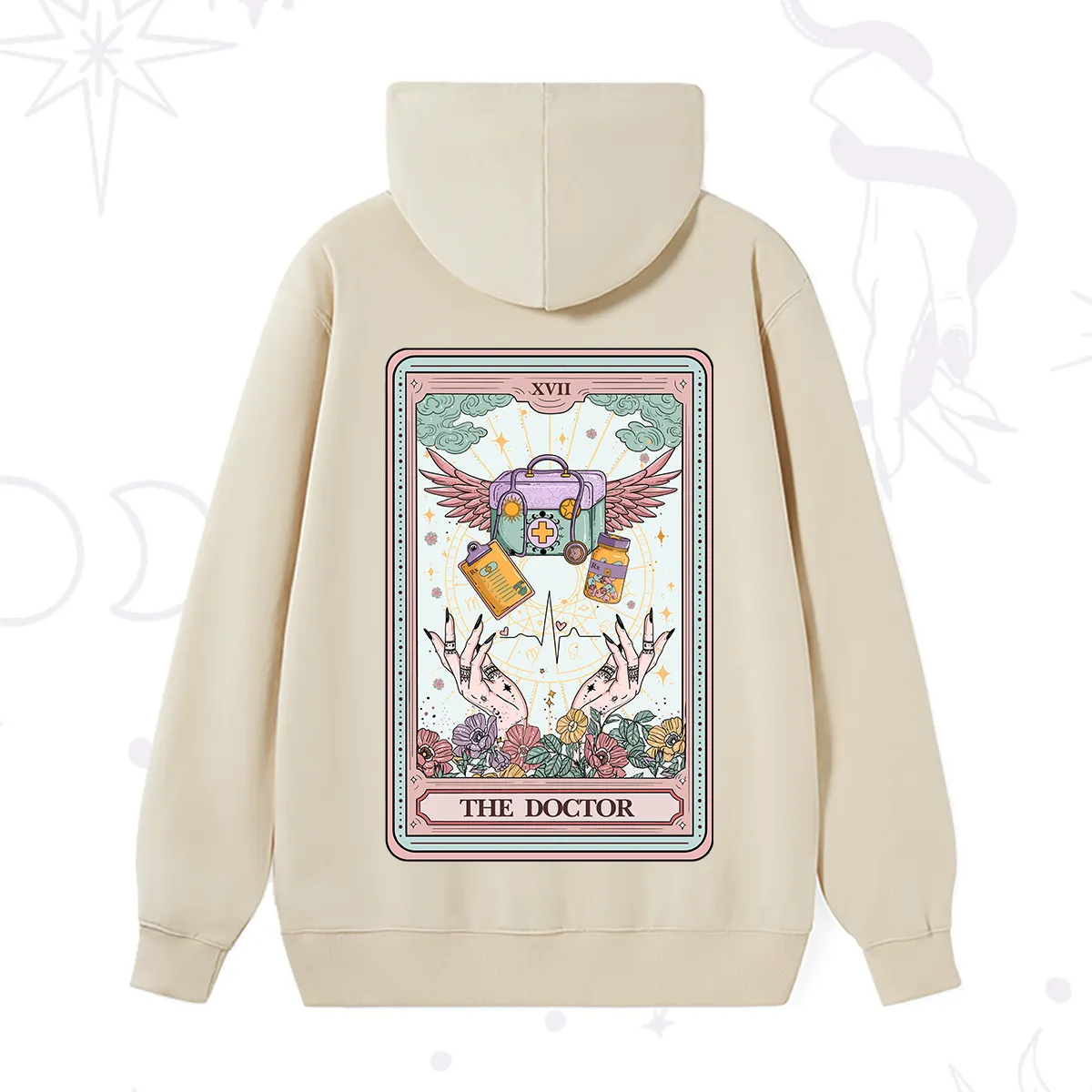 Purplehecate The Doctor Tarot Hoodie