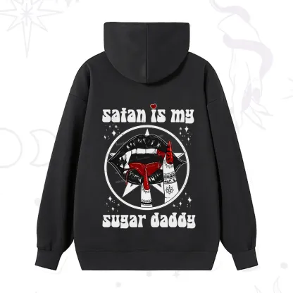 Purplehecate Satan Is My Sugar Daddy Hoodie