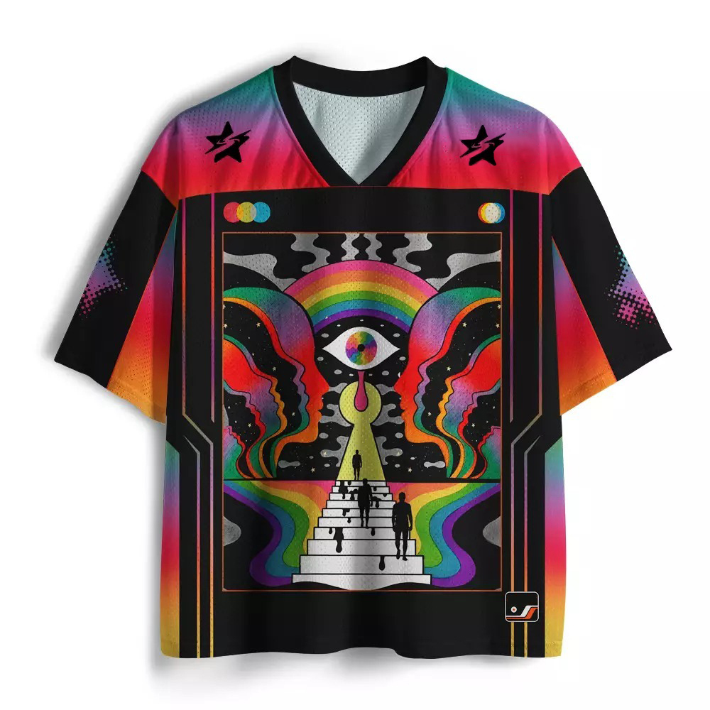 Purplehecate Psychedelic Journey Mesh Jersey