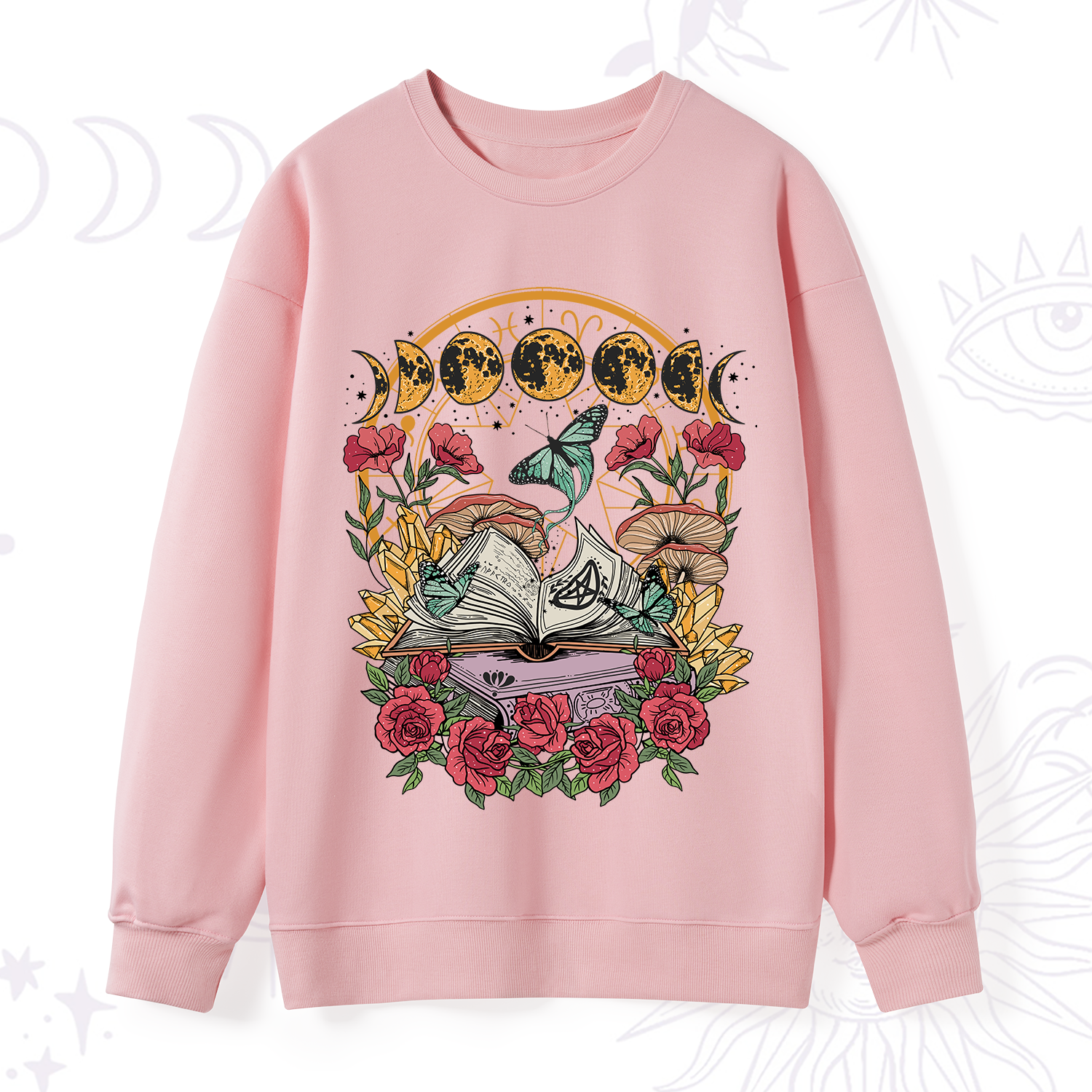 Purplehecate Witchy Book Sweatshirt
