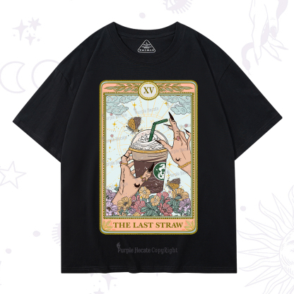 Purplehecate The Last Straw Tarot T-Shirt