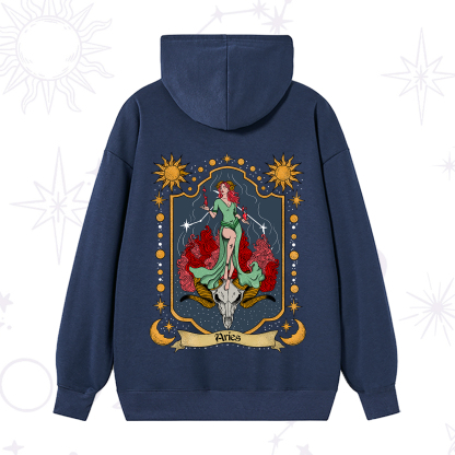 Purplehecate Aries Zodiac Hoodie