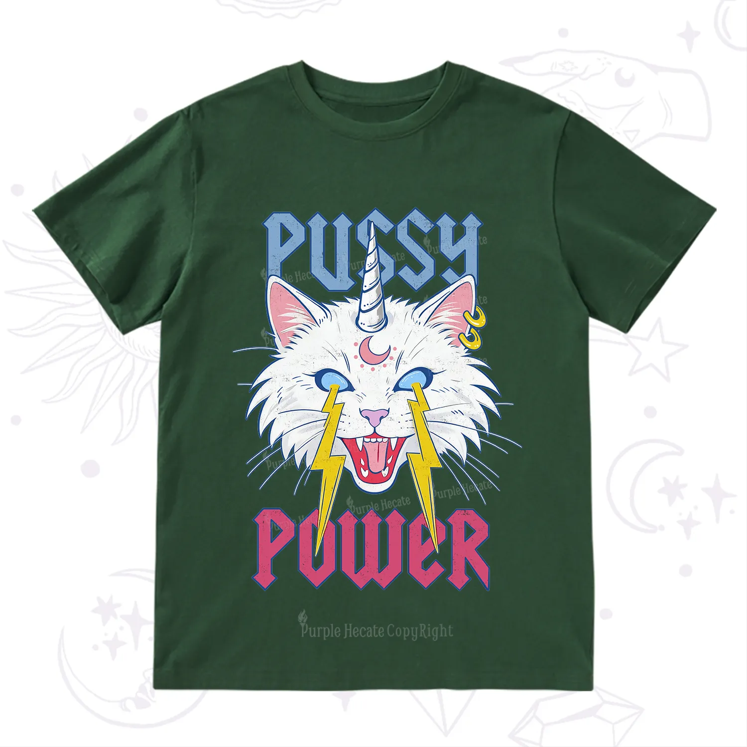 Purplehecate Pussy Power T-Shirt