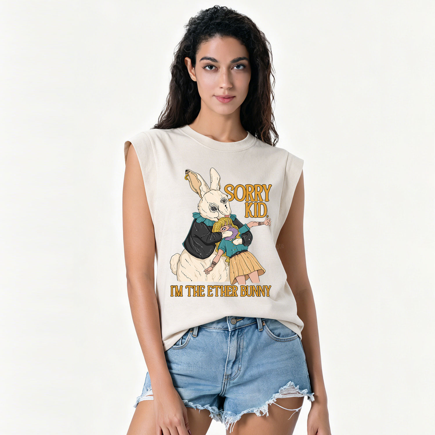 [Copy]Purplehecate Be a Lilith Not an Eve Vintage Washed Tank