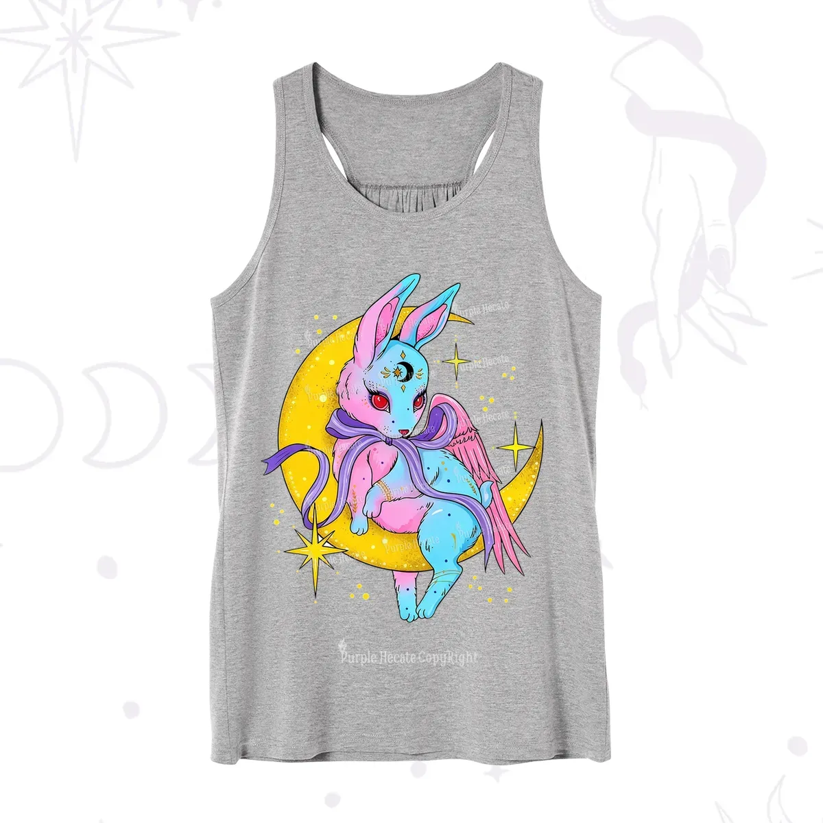 Purplehecate Moonlit Dream Bunny Tank