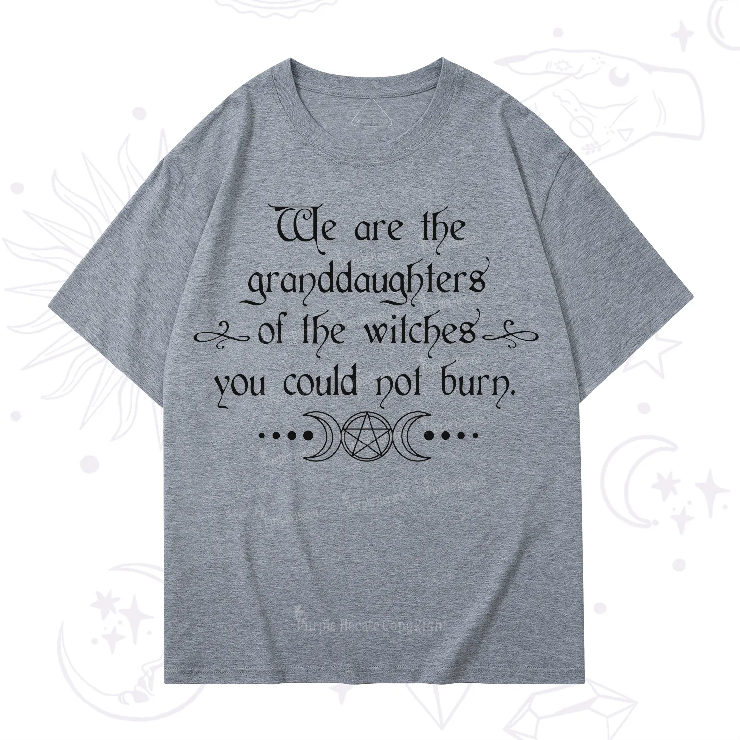 Purplehecate They Didn't Burn Witches They Burned Women T-Shirt