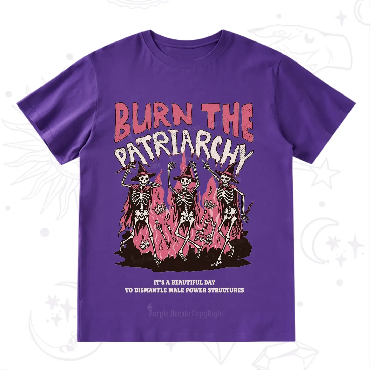 Purplehecate Burn The Patriarchy T-Shirt
