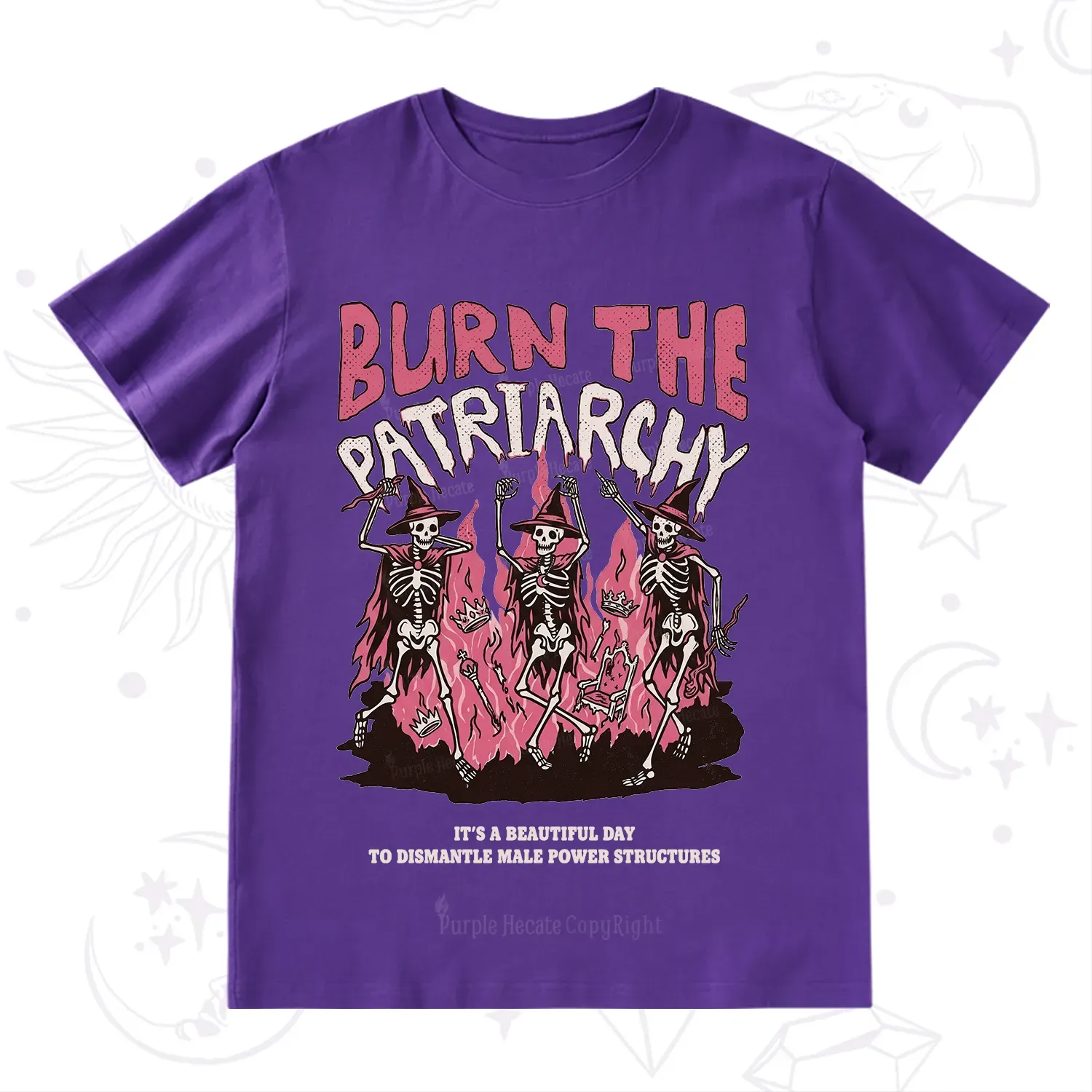 Purplehecate Burn The Patriarchy T-Shirt