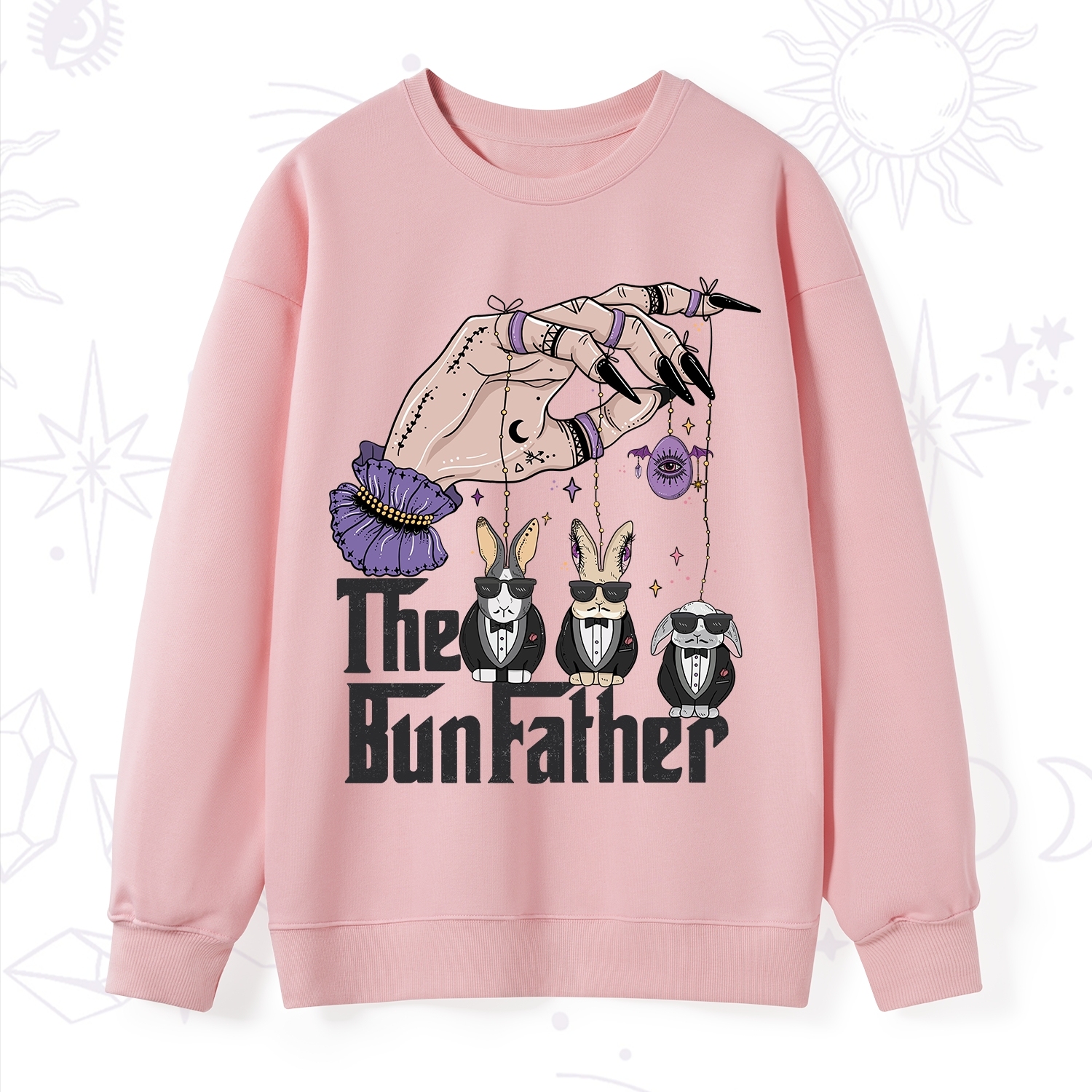 Purplehecate The Bunfather Easter Sweatshirt