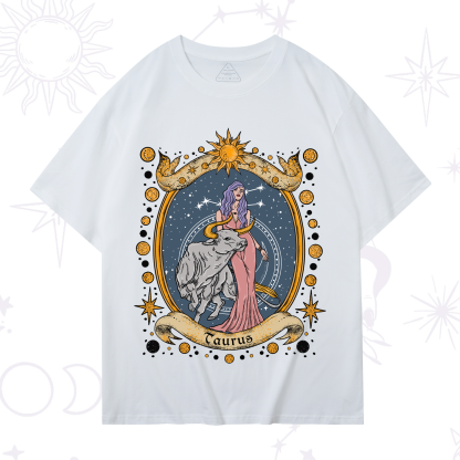 Purplehecate Celestial Taurus Zodiac T-Shirt