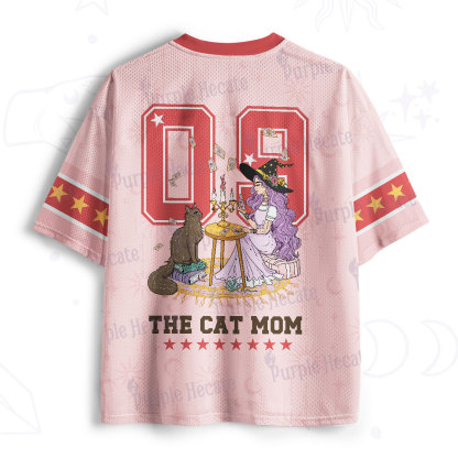 Purplehecate The Cat Witch Mom Mesh Jersey
