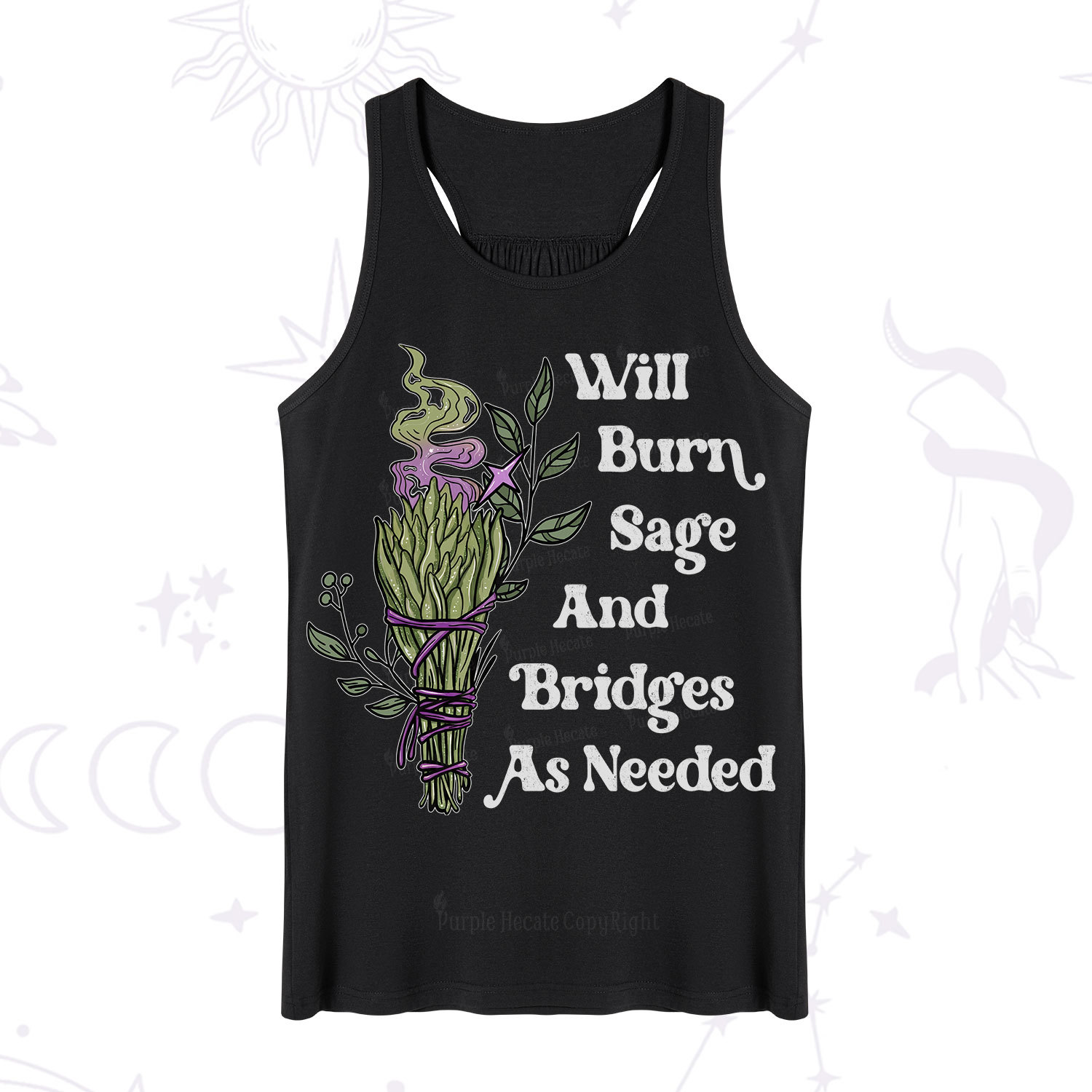 Purplehecate Will Burn Sage and Bridges Tank