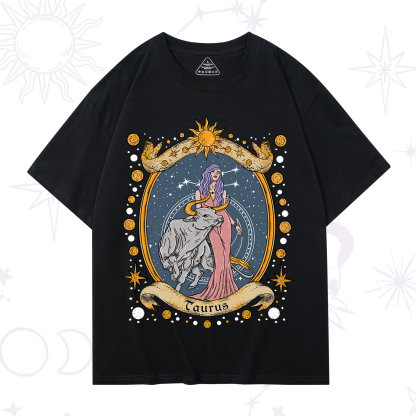 Purplehecate Celestial Taurus Zodiac T-Shirt