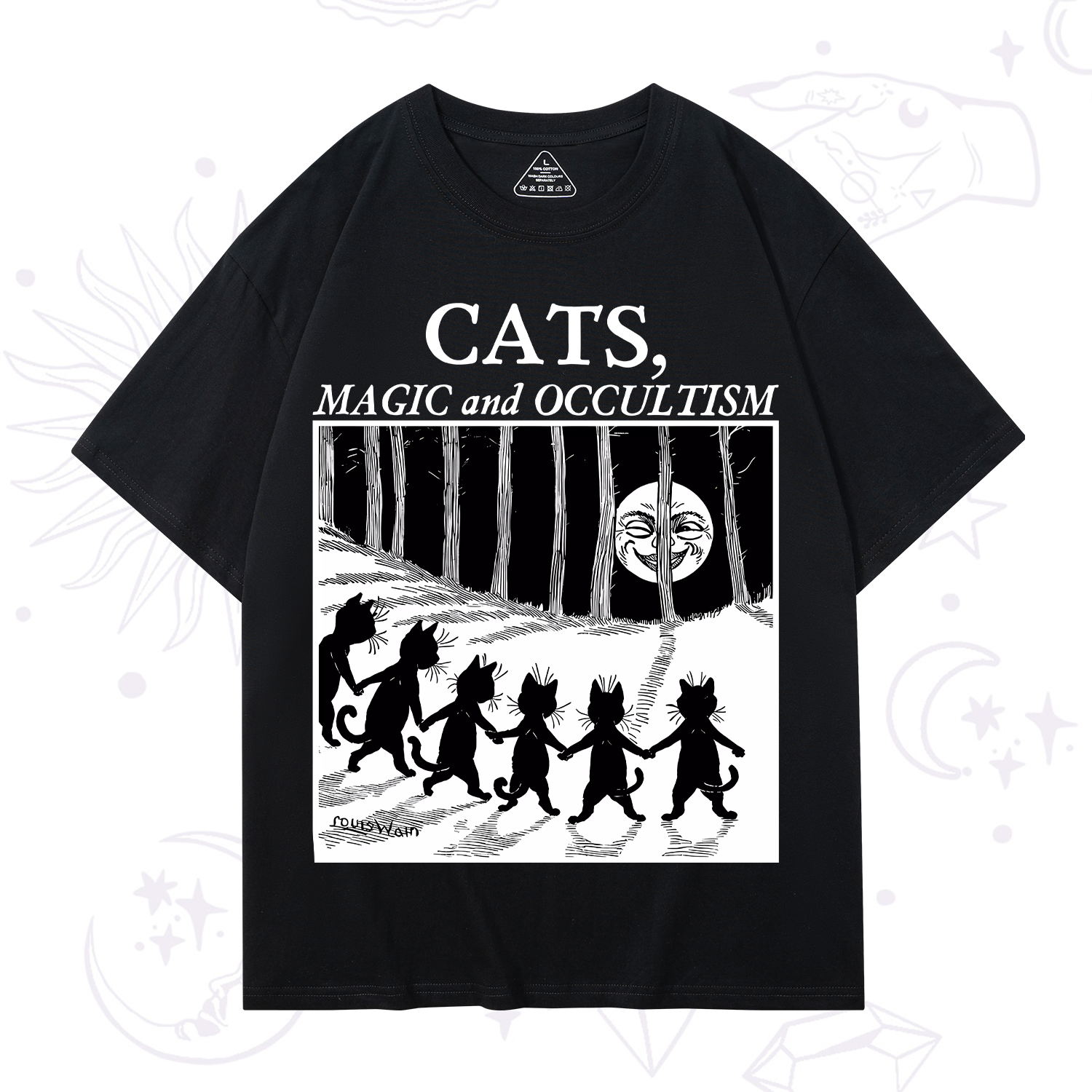 Purplehecate Cats Magic And Occultism T-Shirt