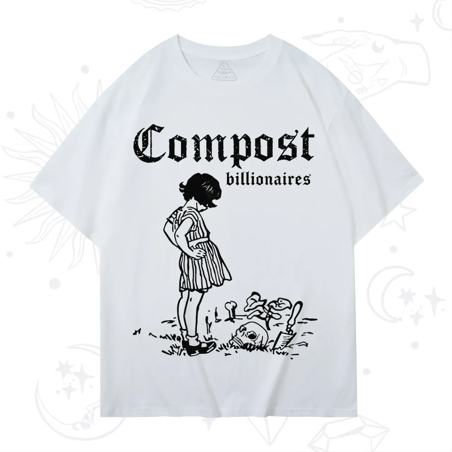 Purplehecate Compost the Greed T-Shirt