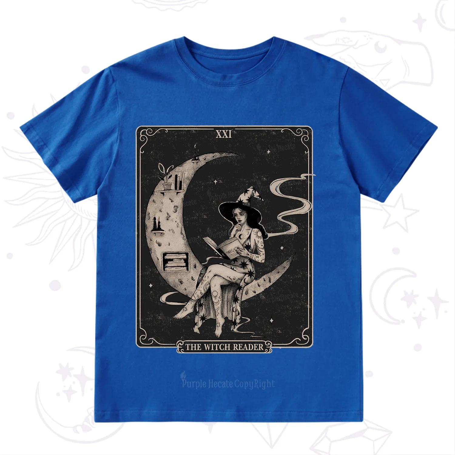 Purplehecate The Witch Reader T-Shirt