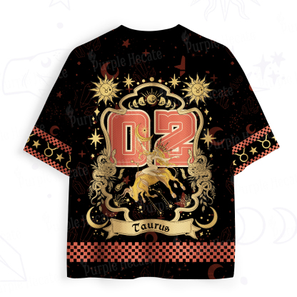 Purplehecate Taurus' Astral Mirage Zodiac Mesh Jersey