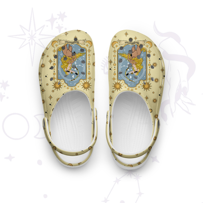 Purplehecate Sagittarius Zodiac Rubber Clogs