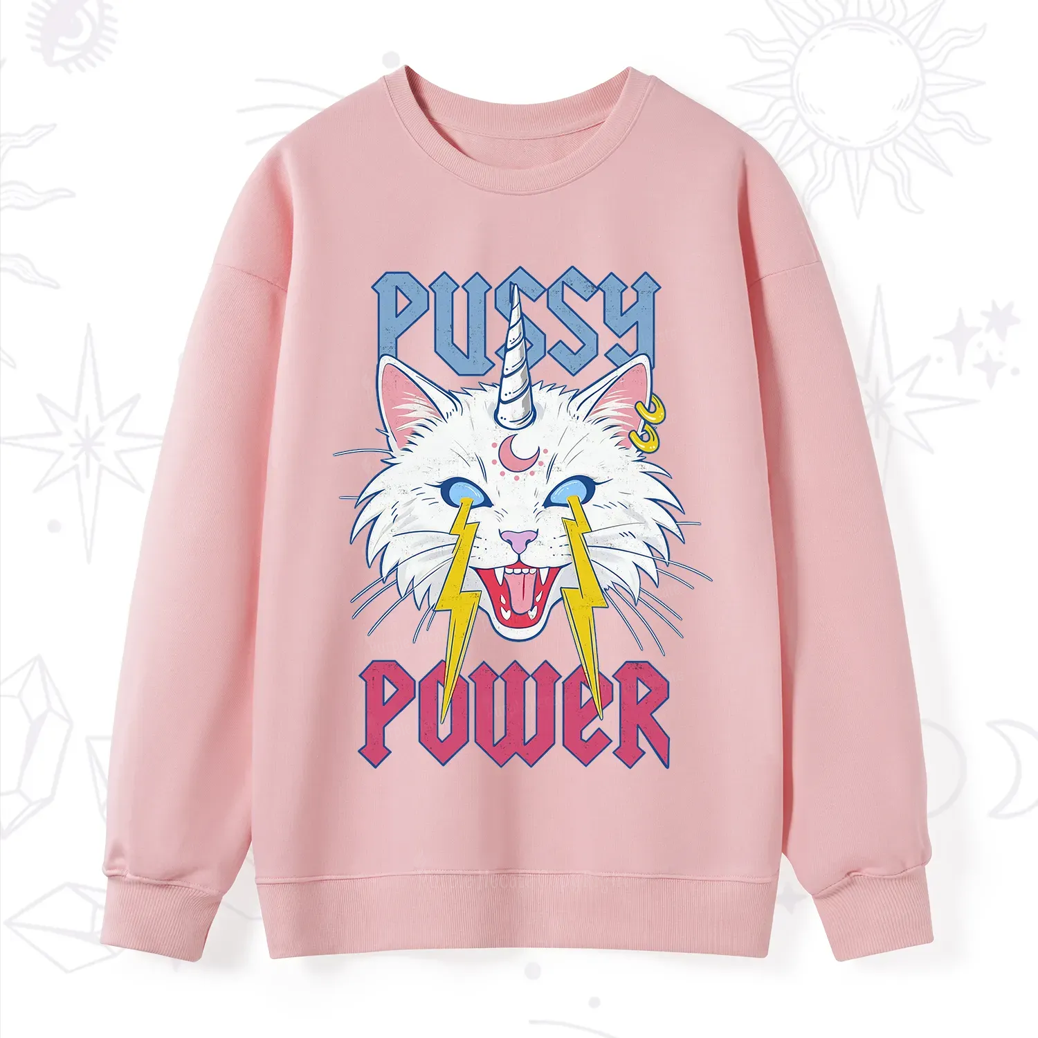 Purplehecate Pussy Power Sweatshirt