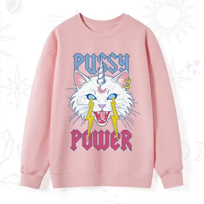 Purplehecate Pussy Power Sweatshirt