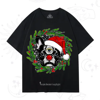 Purplehecate Like A Boss Christmas T-Shirt