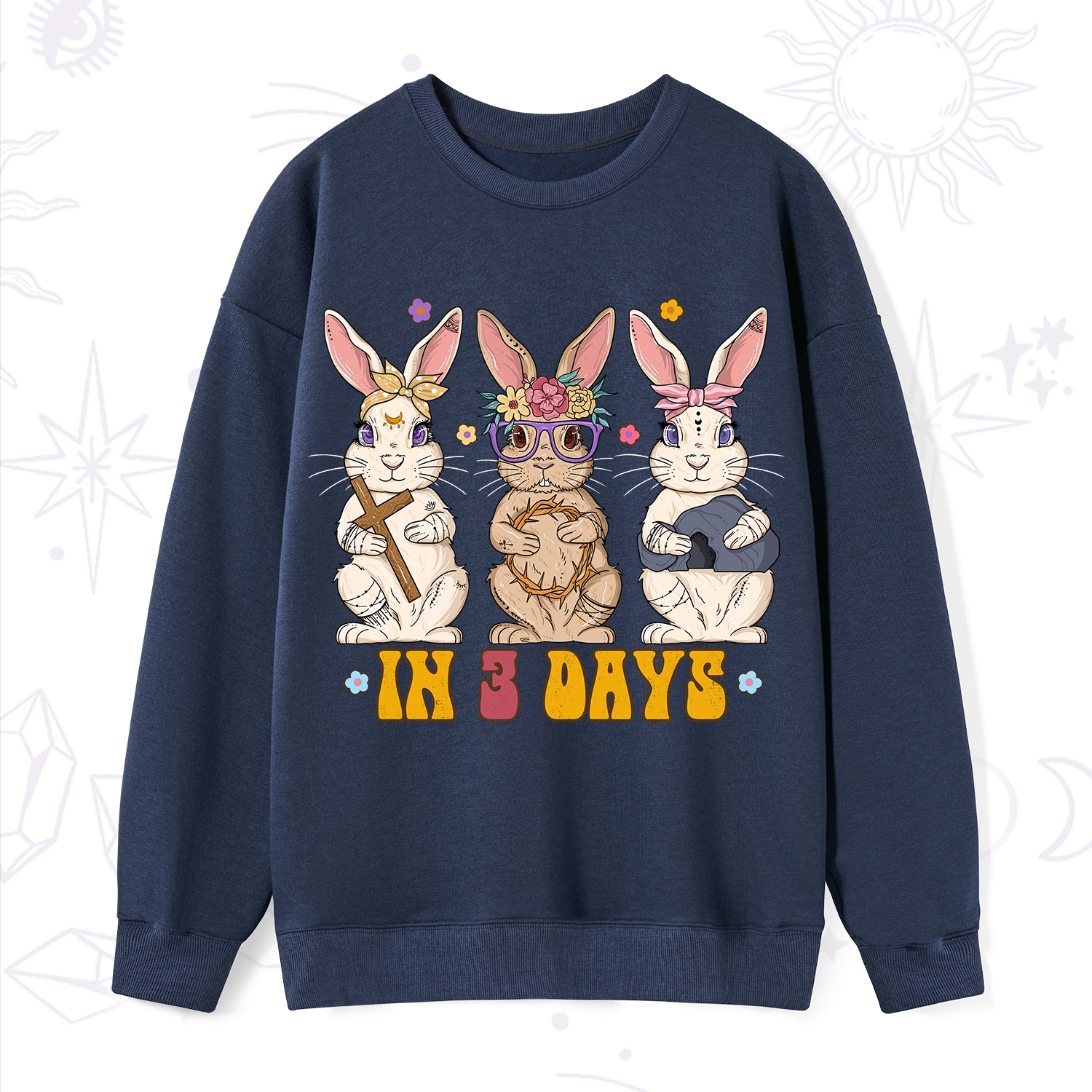 Purplehecate In 3 Days Easter Sweatshirt