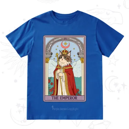 Purplehecate The Emperor Cat Tarot T-Shirt