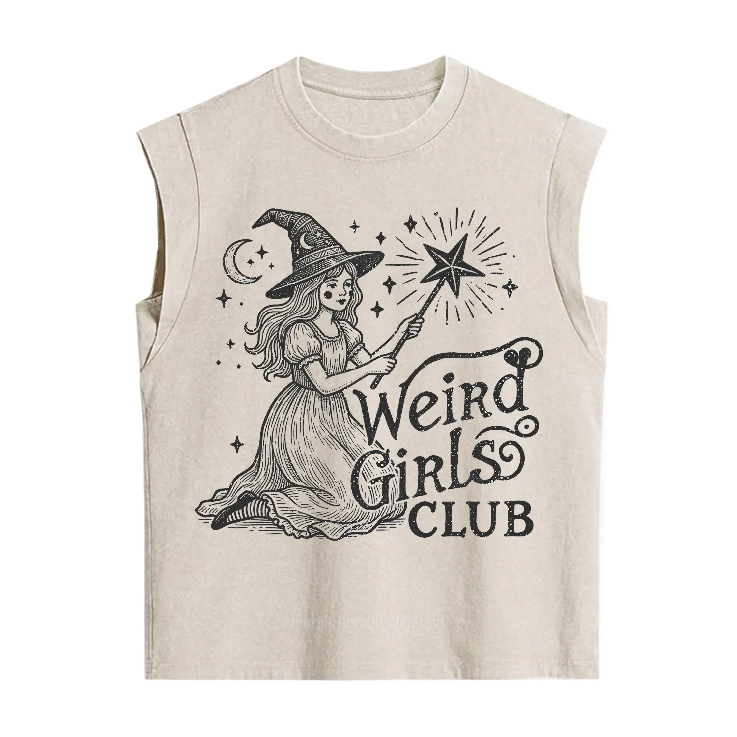 Purplehecate Weird Girls Club Vintage Washed Tank