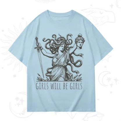 Purplehecate Girls Will Be Girls Medusa T-Shirt